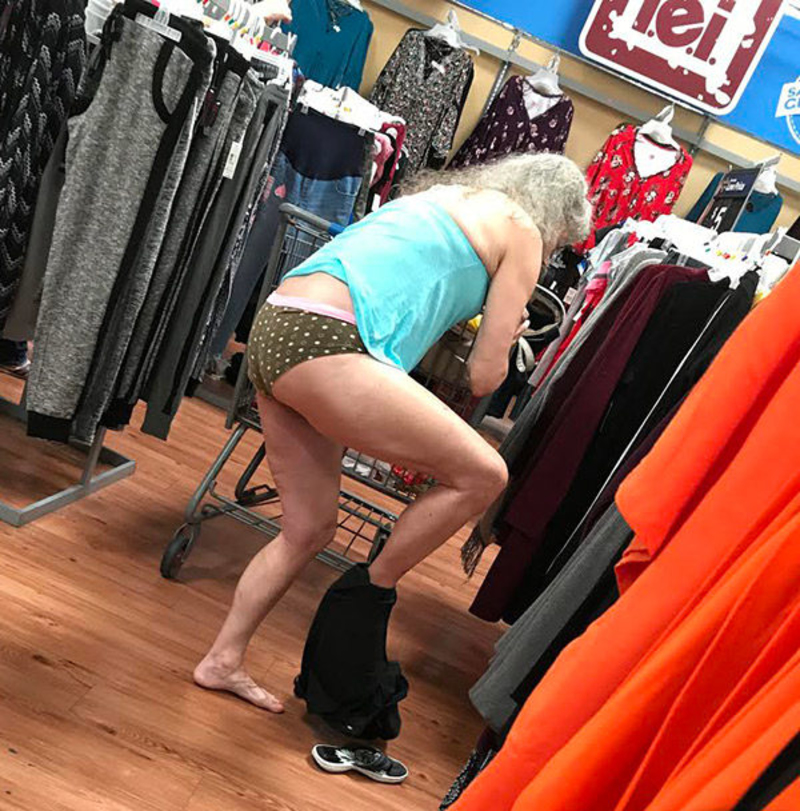Hot Women At Walmart five tube