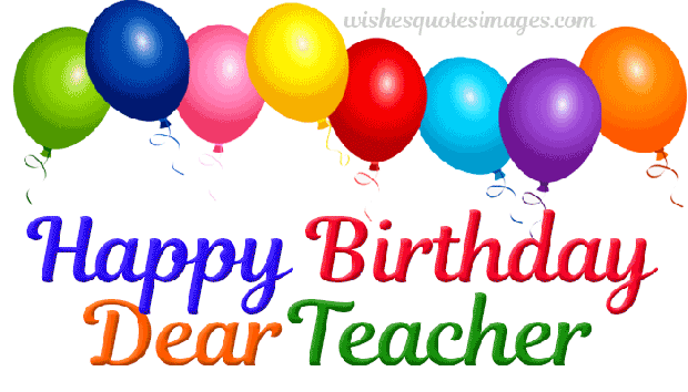 Best of Happy birthday teacher gif