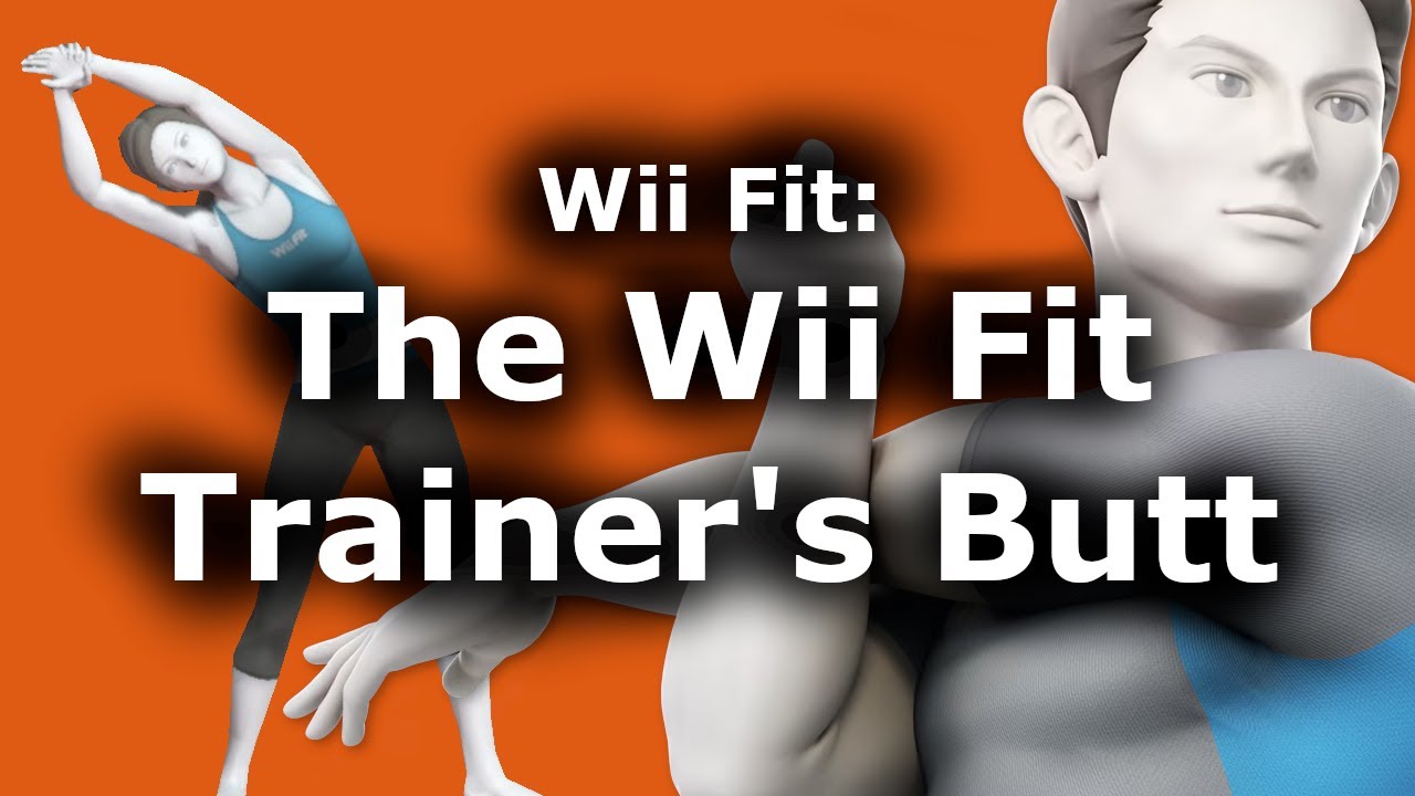 wii fit trainer butt