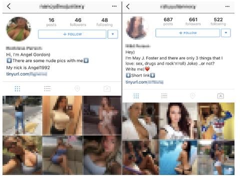 porn names on instagram