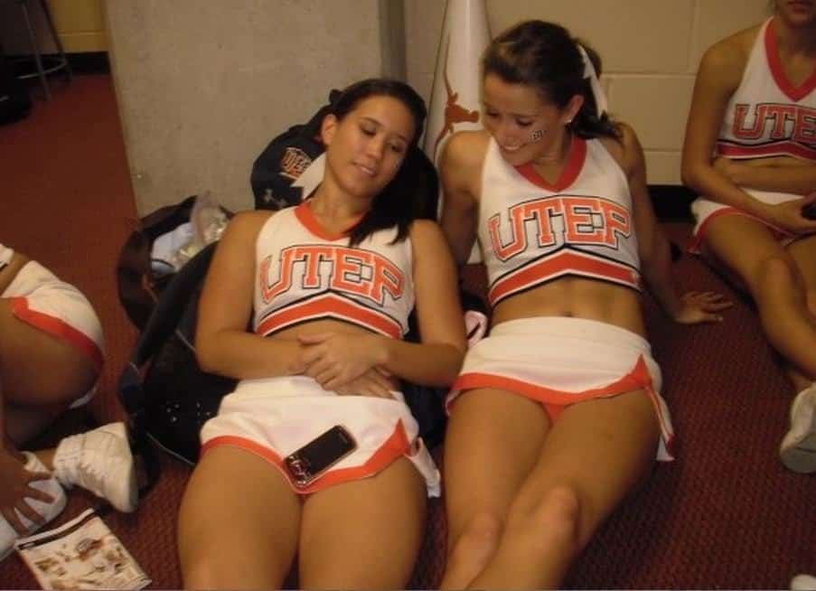 college cheerleader panties