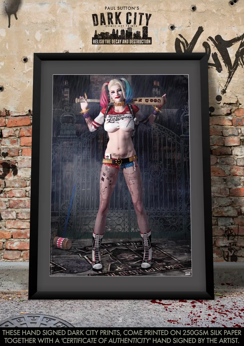 harley quinn cosplay strip