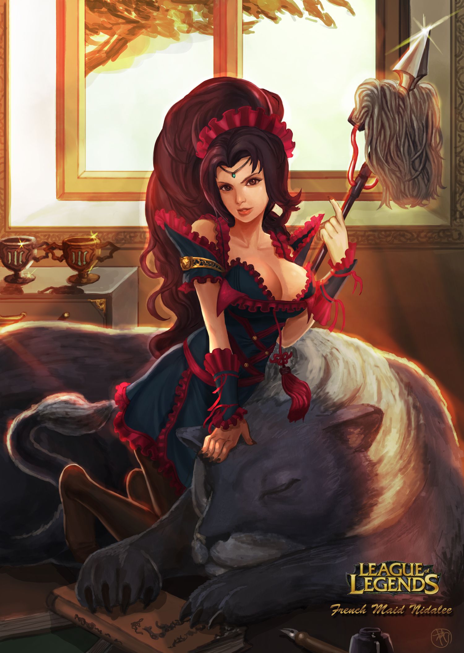 Best of French maid nidalee fan art