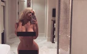 Best of Kim k nude bathroom selfie