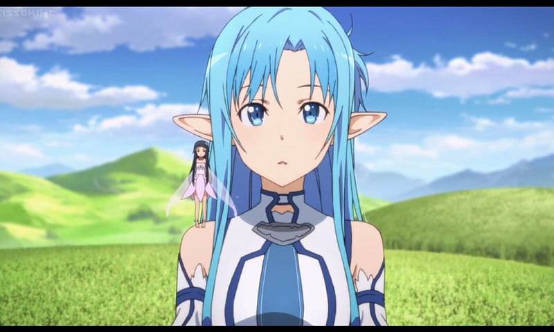 chris larue recommends sword art online asuna blue hair pic