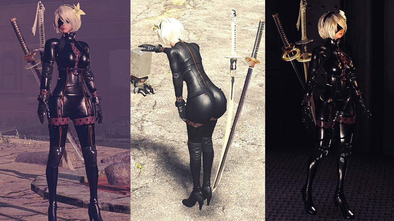 Nier Automata Nude Mod woman cosplay