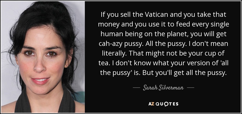 Best of Sarah silverman pussy