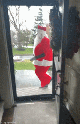 Best of Santa claus gif funny