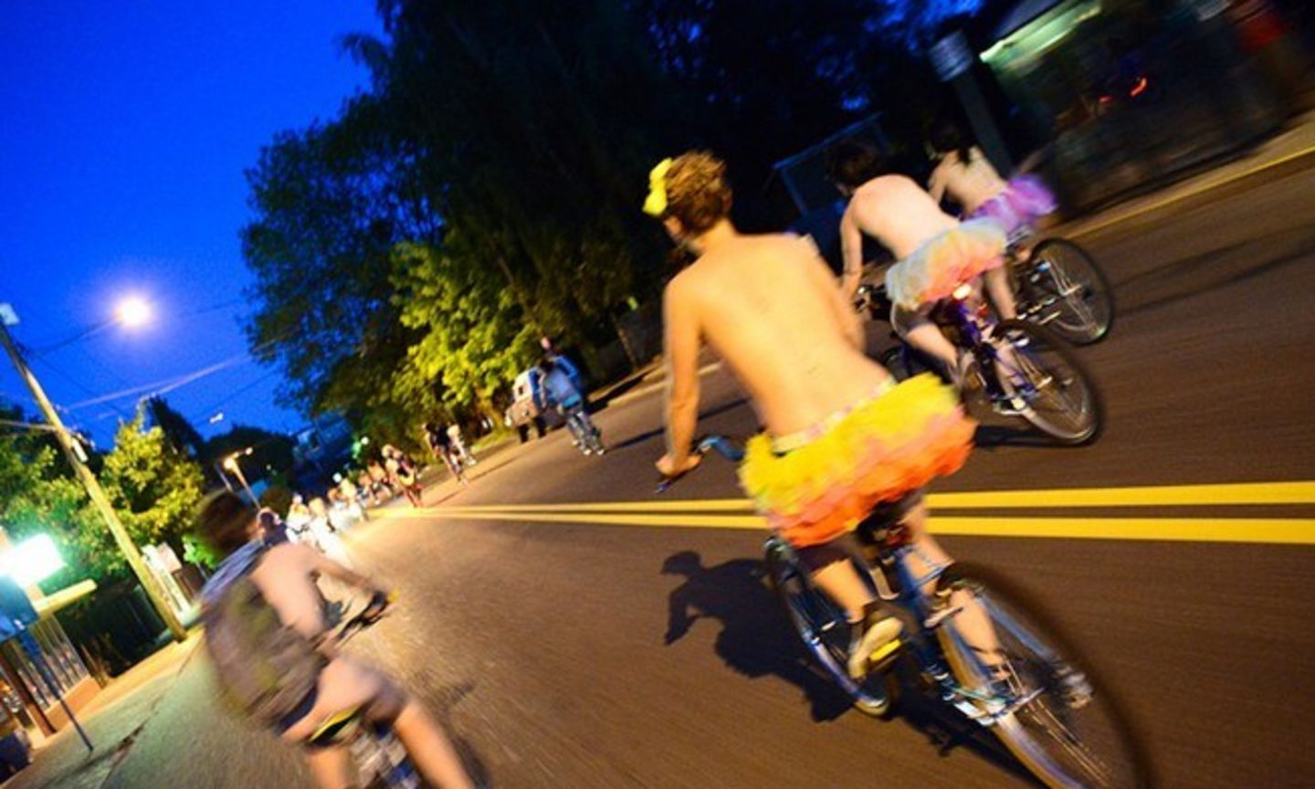 cherrie leblanc share naked bike ride in portland photos