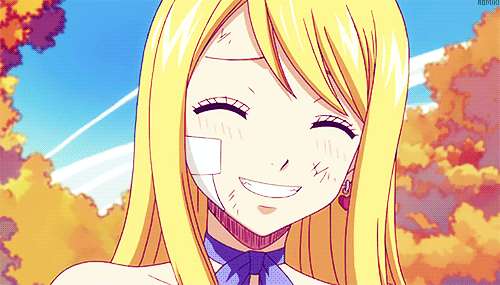 Best of Fairy tail lucy gif