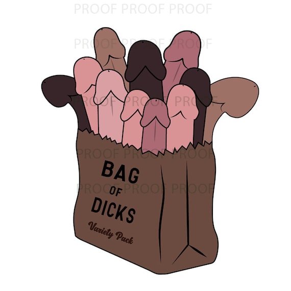 Best of Bag of dicks gif