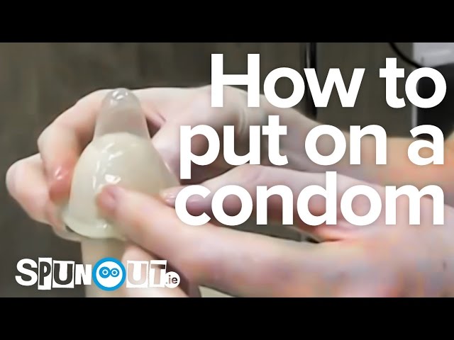 how to put on a condom nsfw