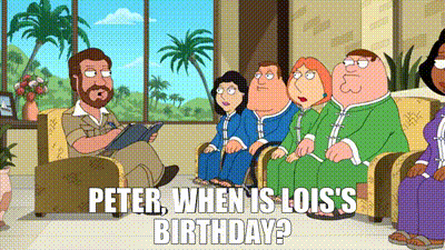 Best of Lois griffin birthday
