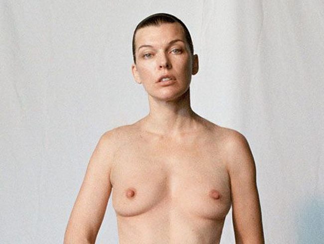 Best of Milla jovovich hard nipples