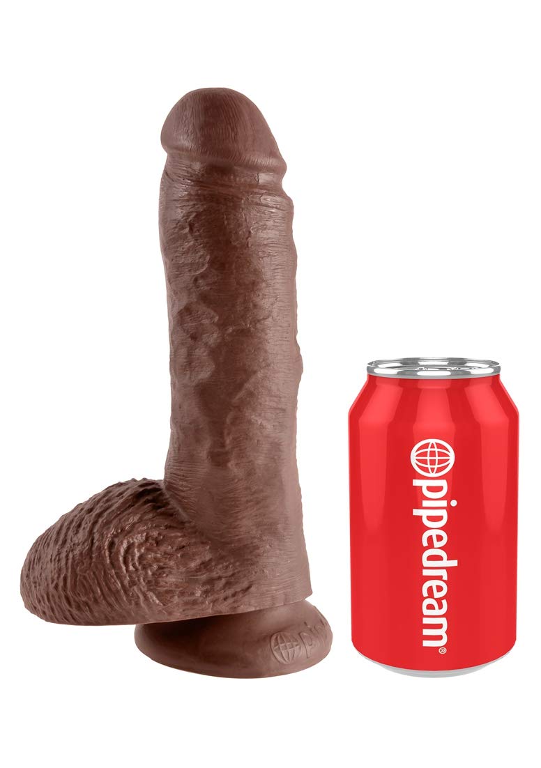 8 inch brown penis