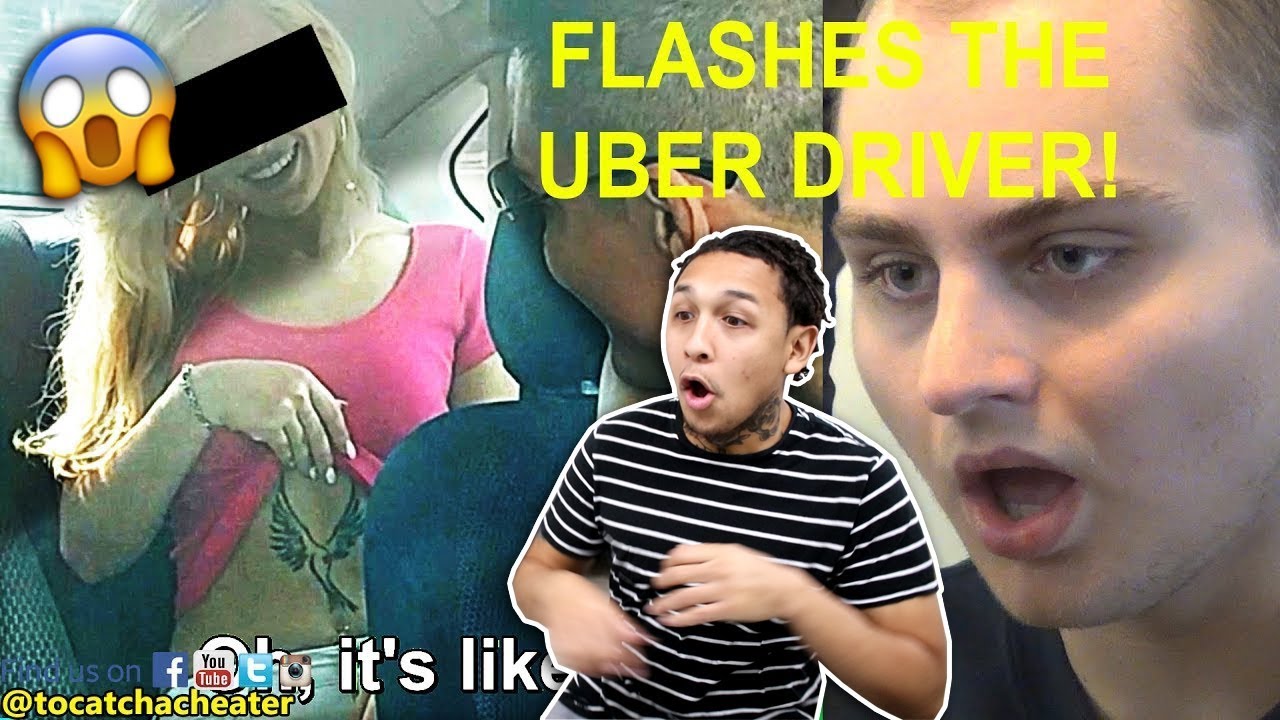 flashing the uber driver
