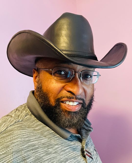 doug lawson recommends cowboy hat and glasses pic