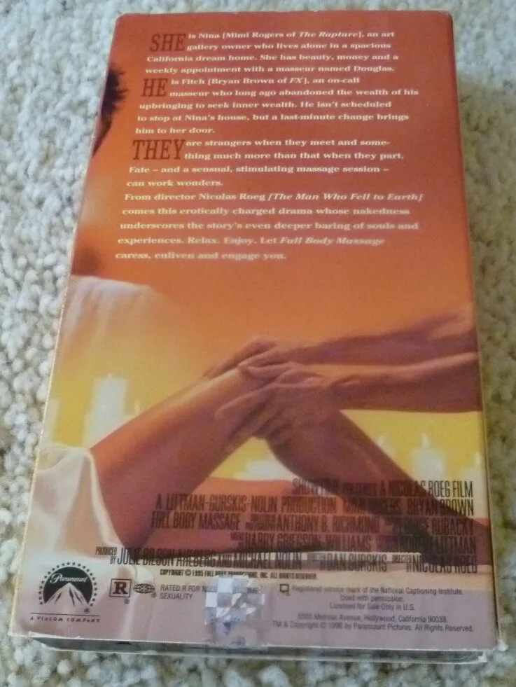 bran man recommends Mimi Rogers Sensual Massage