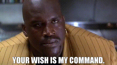 ajani lawrence recommends your wish is my command gif pic