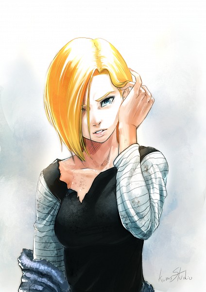 ashley bladen add android 18 with big boobs photo
