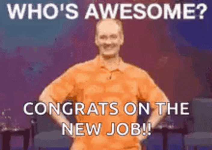 brian demery recommends happy first day of work gif pic