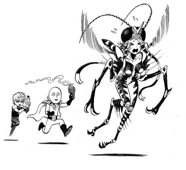 david makoni recommends saitama vs mosquito girl pic