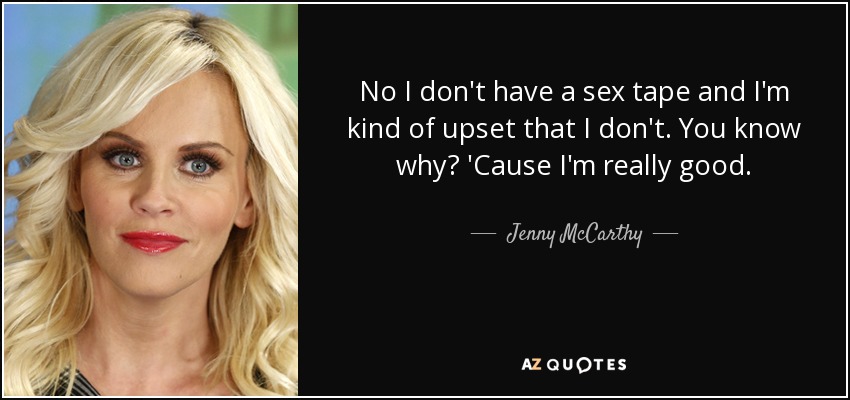 amanda nolet recommends Jenny Mccarthy Sextape