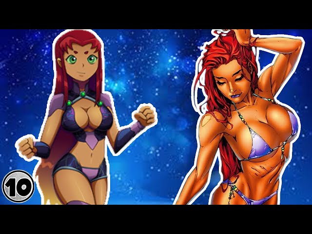 cheryl patten recommends starfire teen titans hot pic