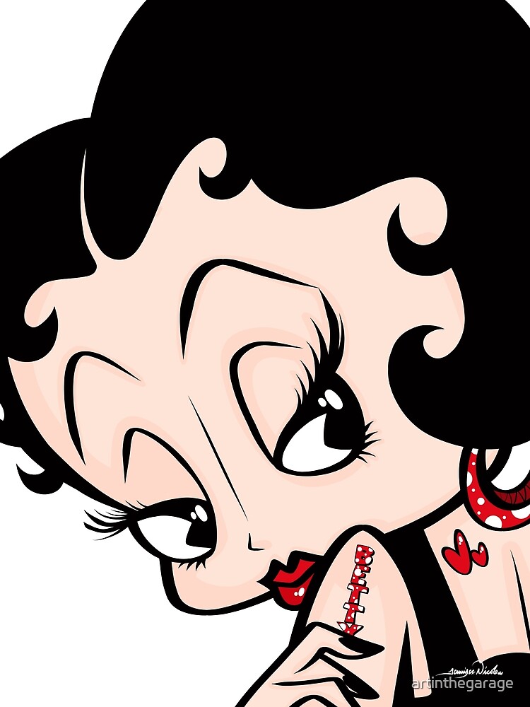Betty Boop Tattoo grimhilde eaten
