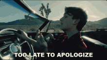 blane bauer recommends its too late to apologize gif pic