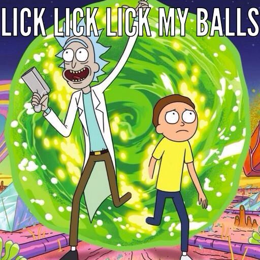 alaa awar share lick my balls morty photos