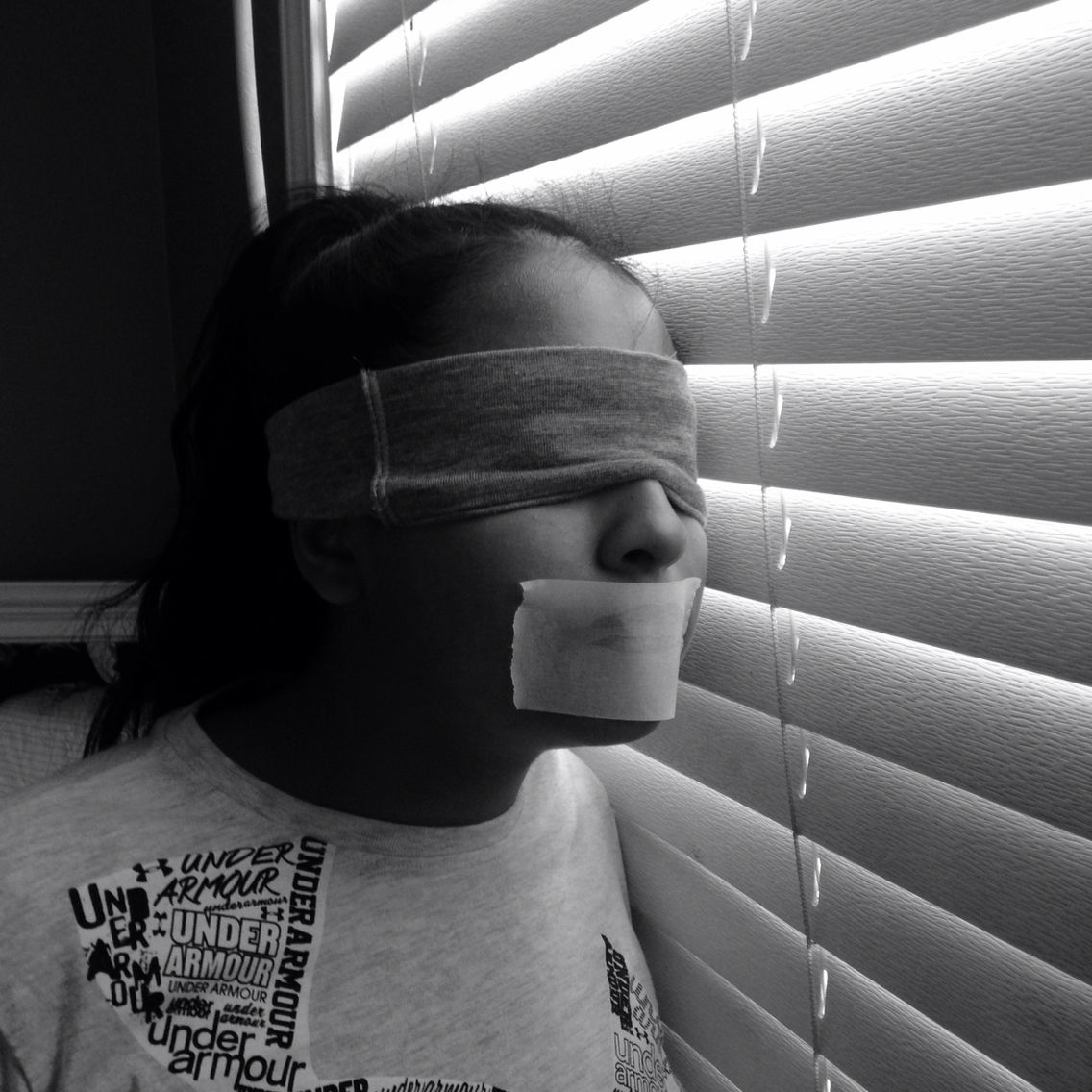 girls blindfolded and gagged