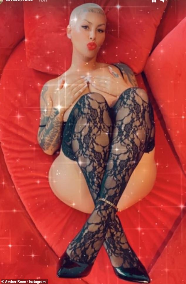 Amber Rose Nude Pussy tequila porn