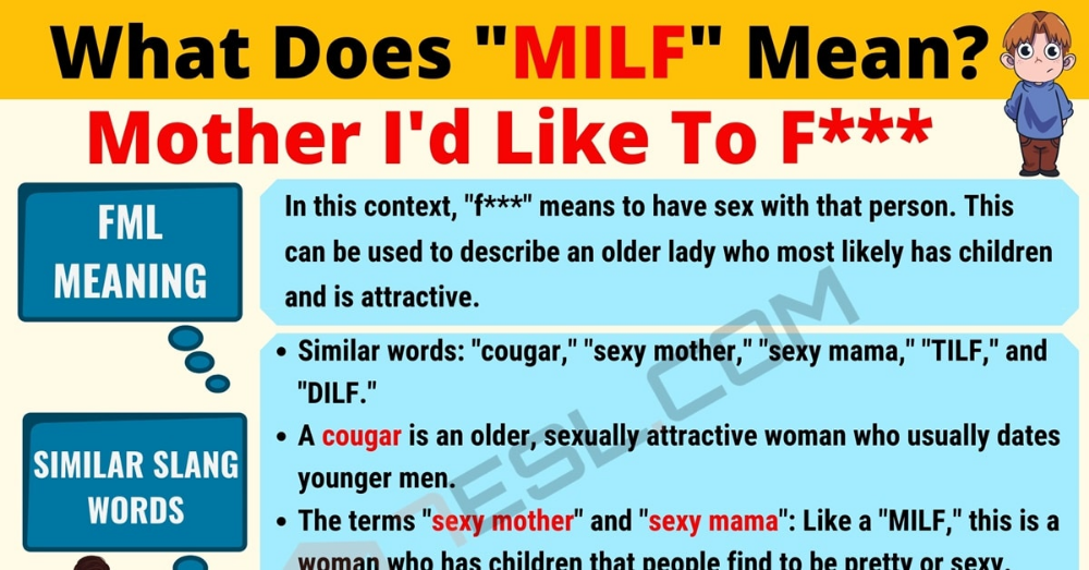 what does milf mean in porn