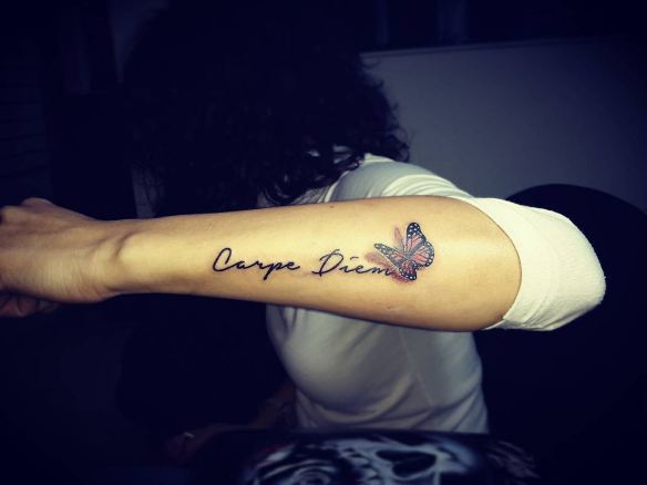 ben brim recommends Carpe Diem Tattoo Female