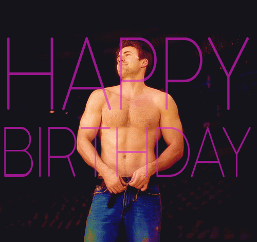 cool rohit recommends Happy Birthday Gif Hot Guy