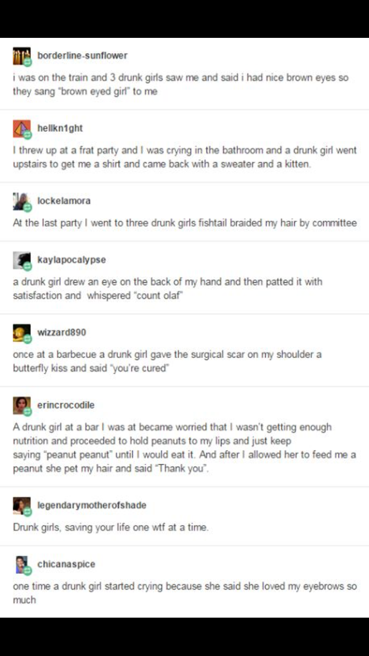 Best of Drunk bitches tumblr