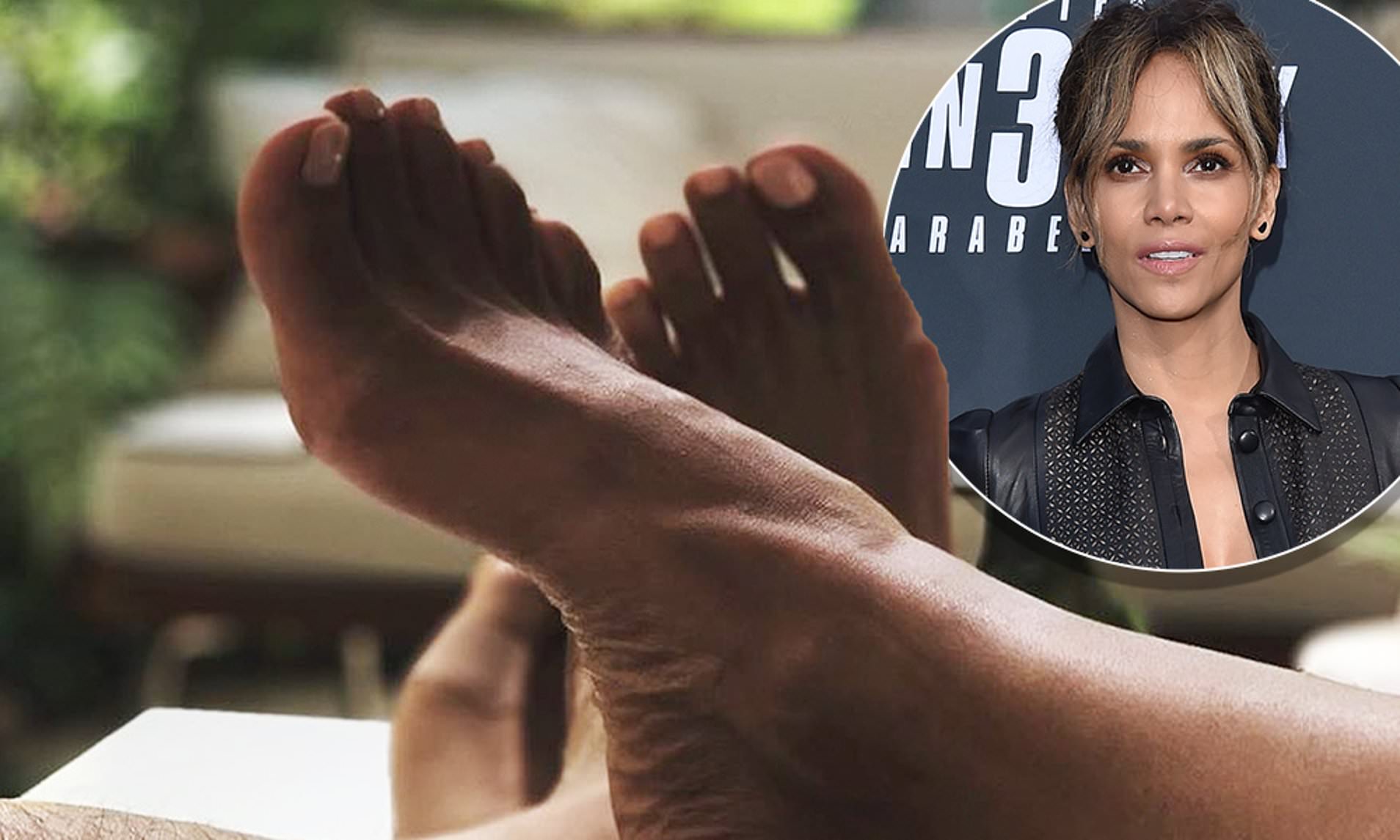 bradley mcclure share halle berry feet pics photos