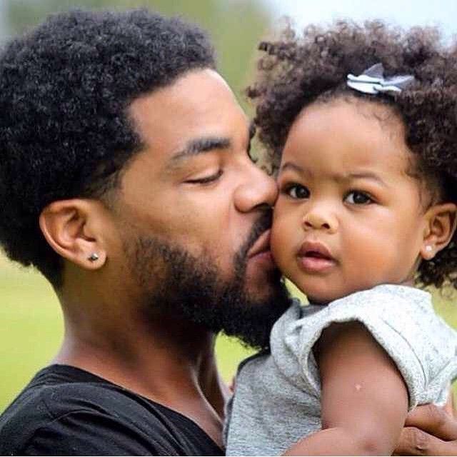 Best of Daddy with cute daughter beautiful hair