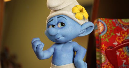 brendon mohammed share a picture of a smurf photos