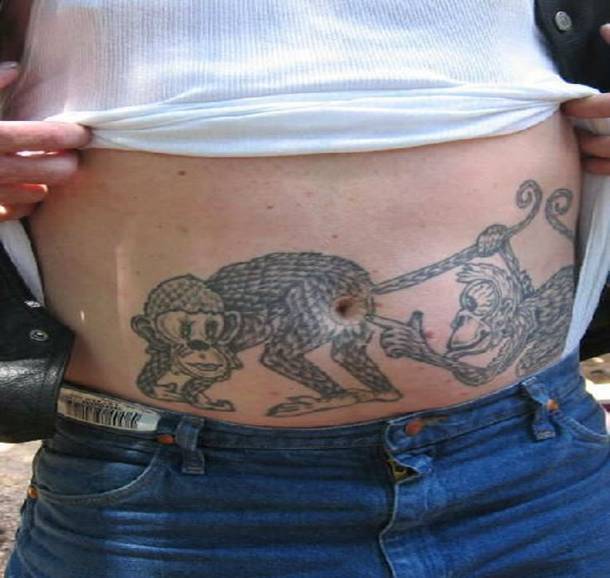 homer simpson pussy tatoo