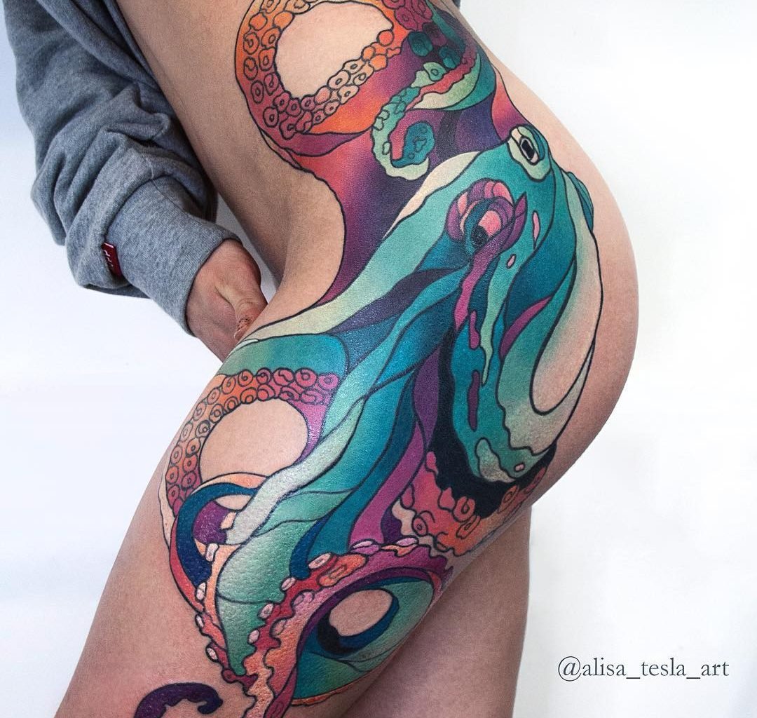 billy rosenberg recommends Woman With Octopus Tattoo