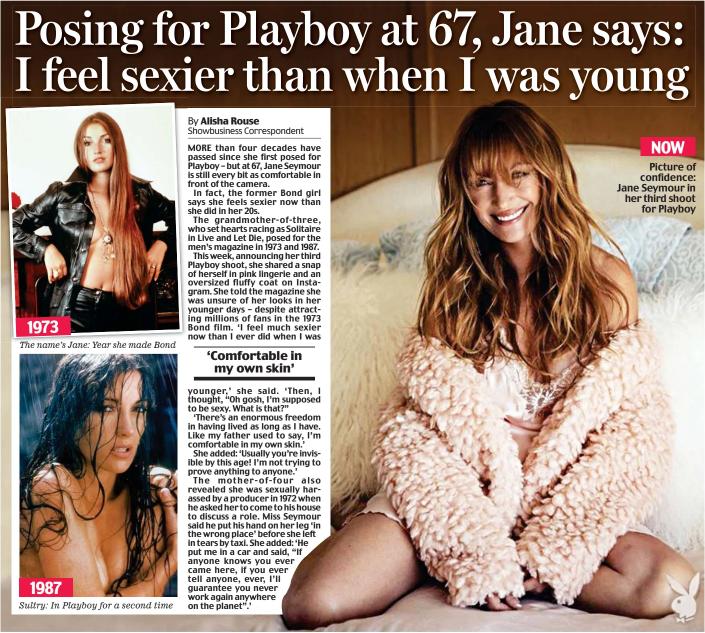 baishakhi sengupta recommends Jane Seymour Playboy Pictures