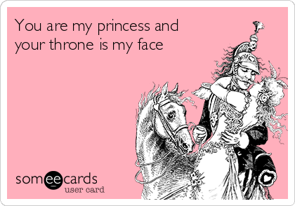 Your Throne Is My Face wedding nude