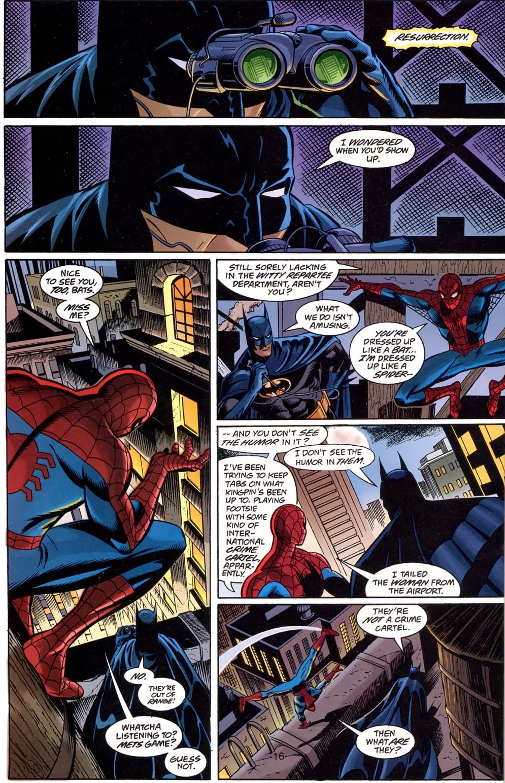 bri berry recommends Spiderman Vs Batman Comic