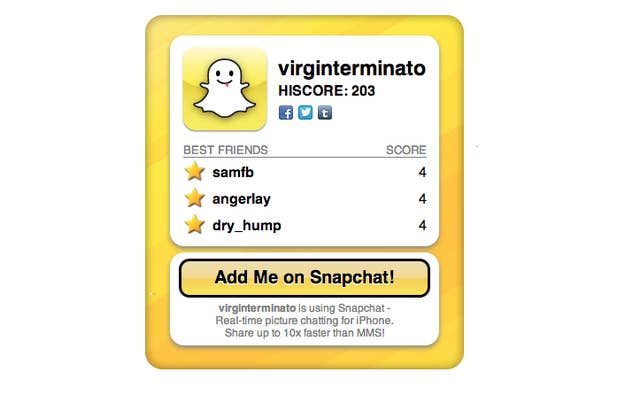 chuck jorgenson recommends Naughty Snapchats To Add