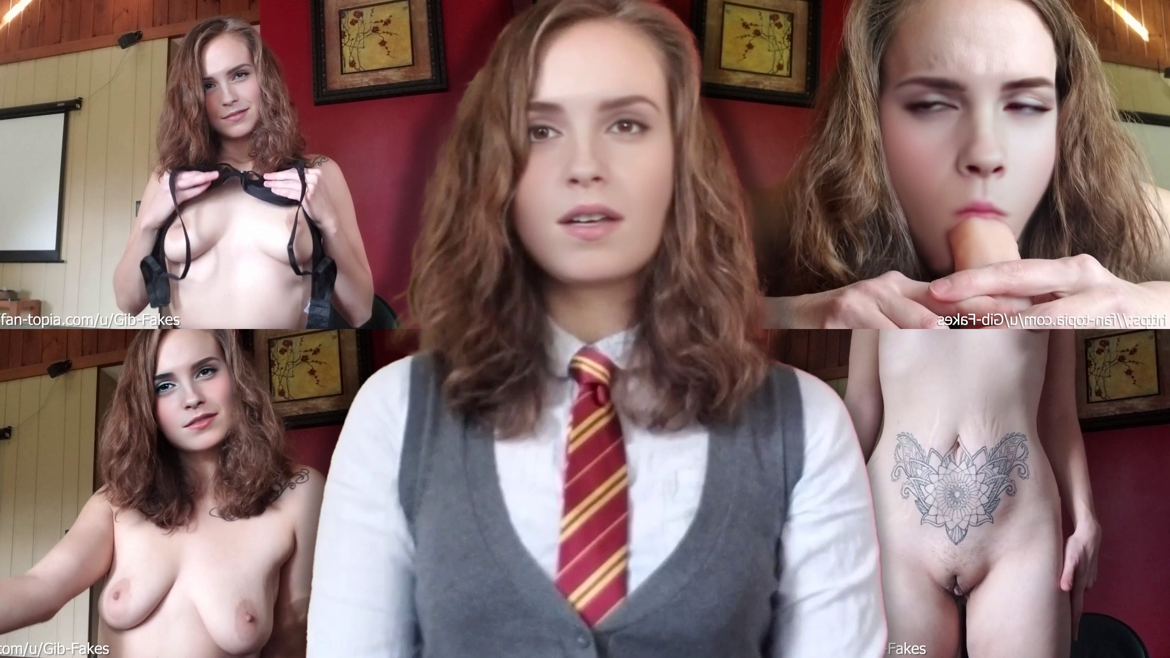 hermione granger nude