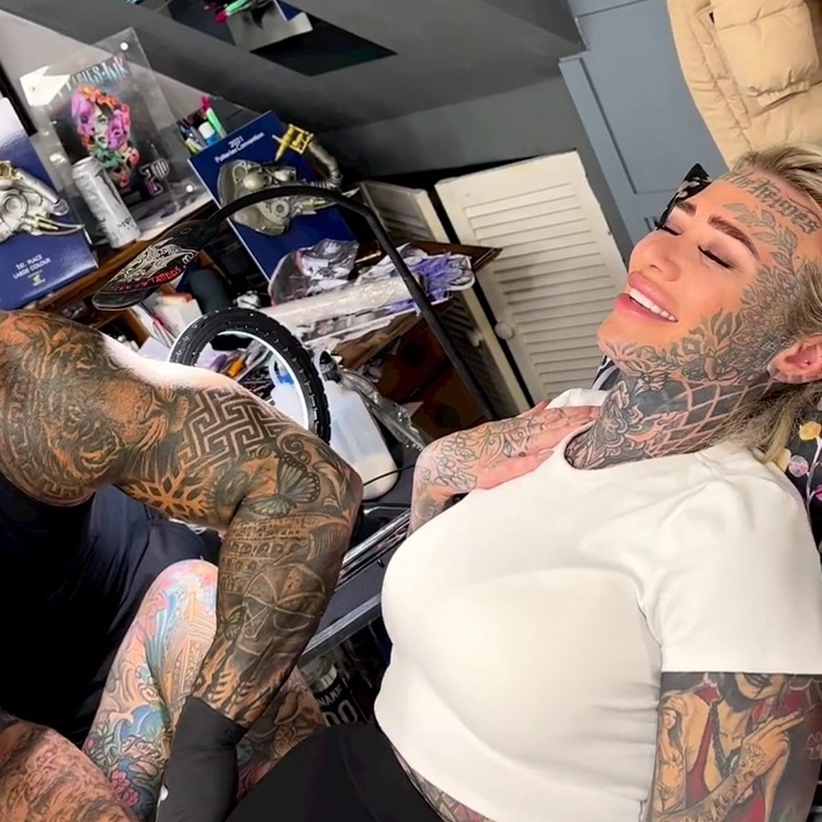 costin popa add women with tattoos on their vaginas photo