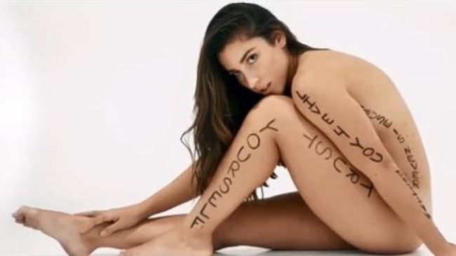 bayu anindito add aly raisman on posing topless photo