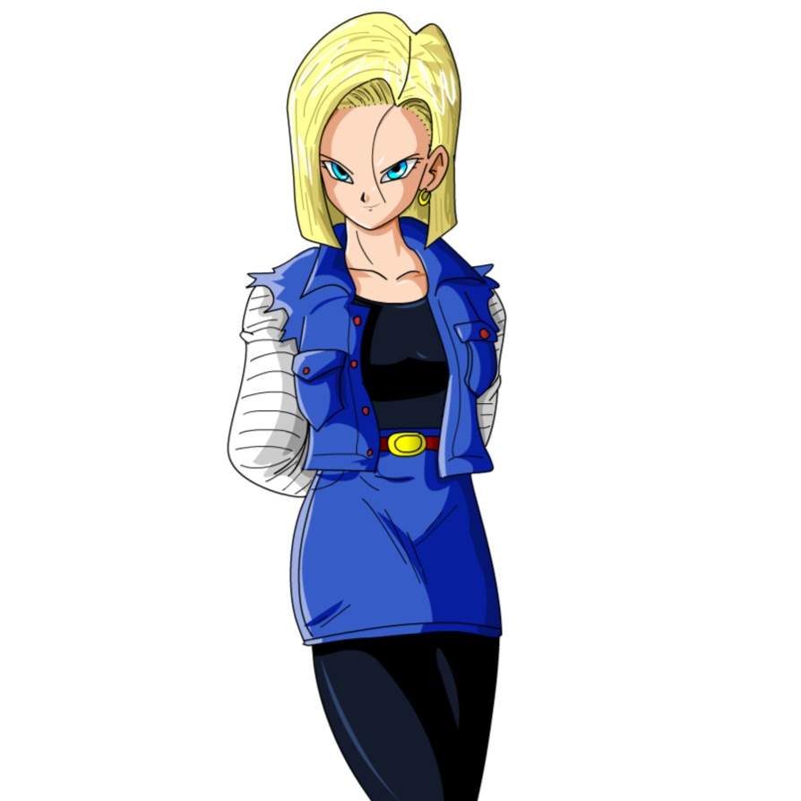android 18 with big boobs